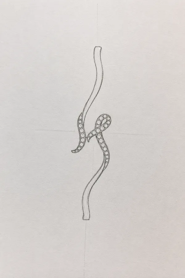 Diamond Jewellery Study — sketch